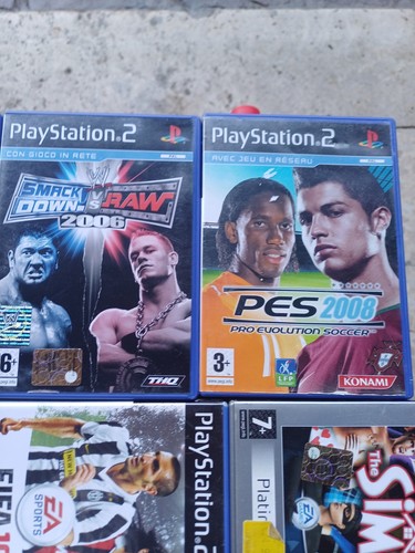 Sony ps2 pal lotto giochi - giochi:, pes